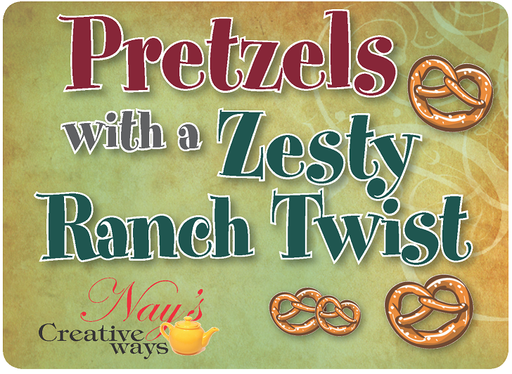 Zesty Ranch Pretzels with a Twist - 6 Ounce
